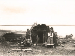 Саами. Имандра. 1891 г. Фото Wilhelm Ramsay